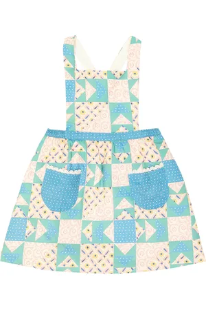 Louise Misha Patchwork cotton dress