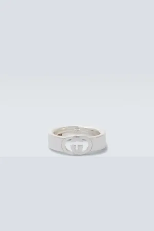 Gucci Interlocking G sterling ring