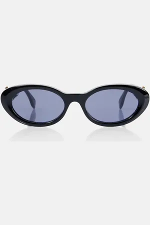 Fendi FF Diamonds oval sunglasses