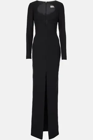 Rasario Cutout crepe maxi dress