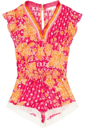 POUPETTE ST BARTH Sasha floral playsuit
