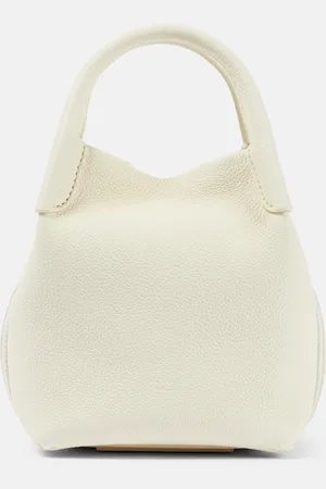 Loro Piana Bale Micro leather tote bag