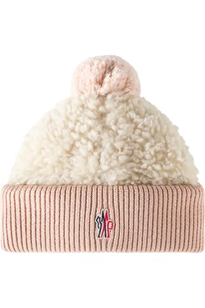 Moncler Wool-trimmed teddy beanie