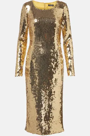 Dolce & Gabbana Sequined midi dress