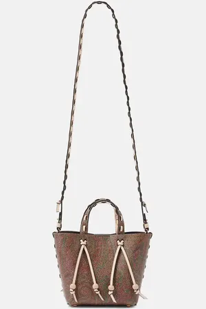 Etro Essential Small coated canvas shoulder bag