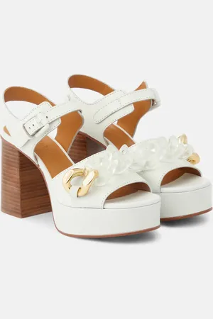 See by Chloé Monyca leather platform sandals