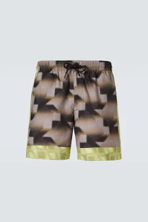 DRIES VAN NOTEN Printed swim trunks