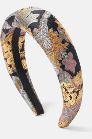 VALENTINO Wool and silk jacquard headband