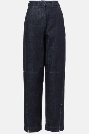 Jacquemus De-Nimes high-rise barrel-leg jeans