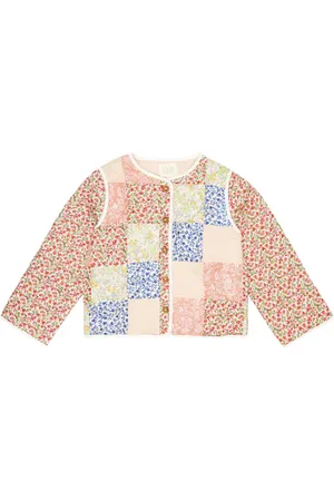 Louise Misha Amalina floral padded jacket
