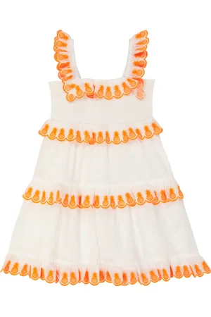 ZIMMERMANN Tropicana embroidered cotton dress
