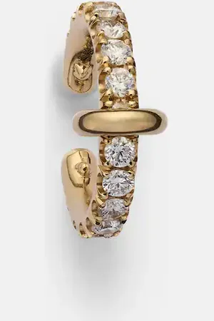 SPINELLI KILCOLLIN 18kt single ear cuff with diamonds