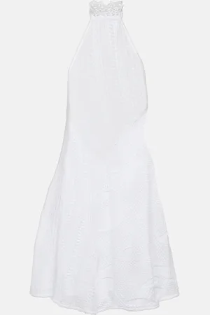 Roberta Einer Sleek halterneck knit minidress