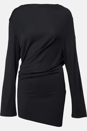 Jacquemus Croisiere draped jersey minidress