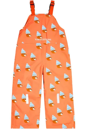 Tiny Cottons Bears padded snow overalls
