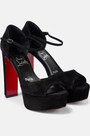 Christian Louboutin Sandaloo 130 suede sandals