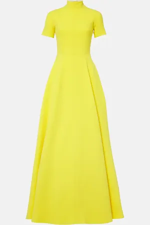 EMILIA WICKSTEAD Malinda wool crepe gown