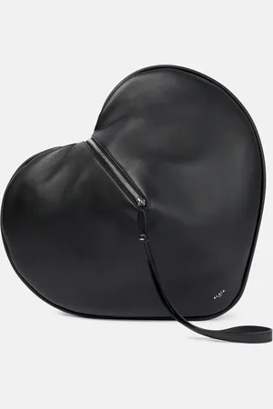 Alaïa Le Cour leather clutch