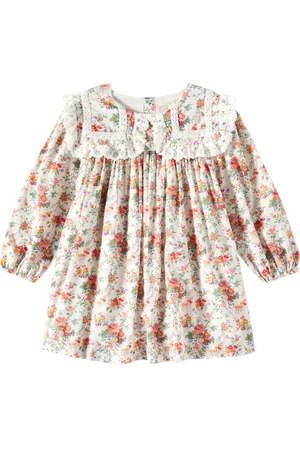 Louise Misha Arinola floral cotton voile dress