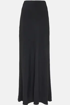 Ami Crepe maxi skirt