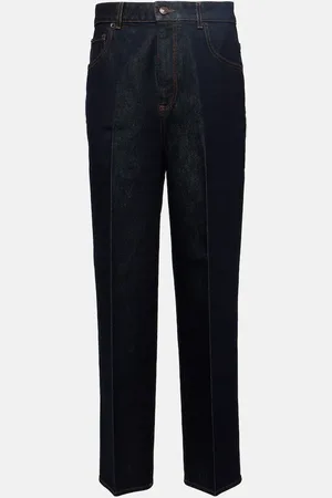 Loro Piana High-rise cropped straight jeans