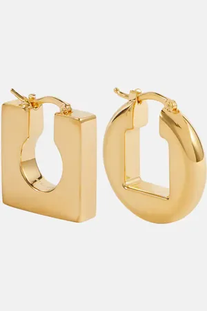 Jacquemus Les boucles rond carre earrings