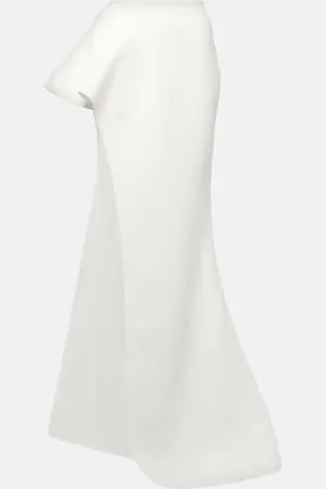 MATICEVSKI Ambience cutout crepe maxi skirt
