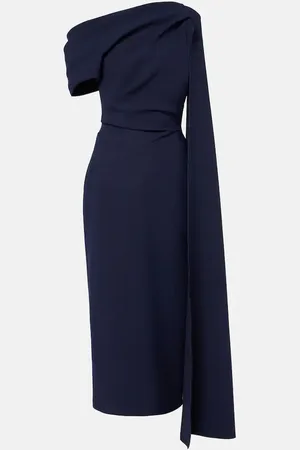 Roksanda Maite draped crepe gown