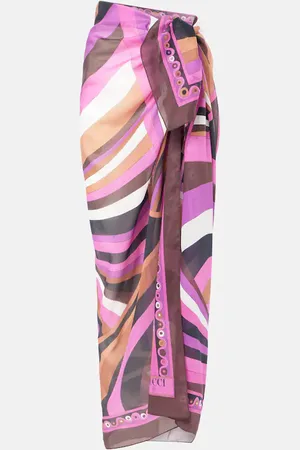 Puccini Vivara cotton beach cover-up