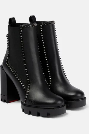 Christian Louboutin Out Line studded ankle boots