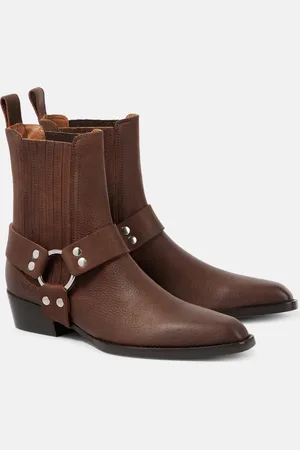 PARIS TEXAS Helena leather ankle boots