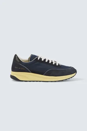 COMMON PROJECTS Track Classic suede-trimmed sneakers