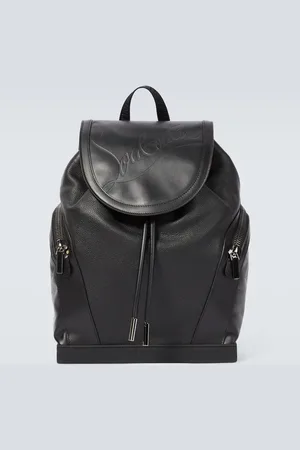 Christian Louboutin Explorafunk logo leather backpack