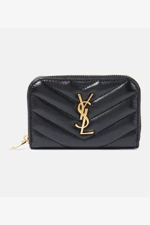 Saint Laurent Cassandre matelasse leather coin purse