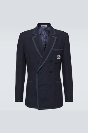 VALENTINO VLogo Signature tweed blazer