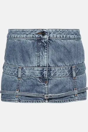 Jacquemus La Mini de Nimes denim miniskirt
