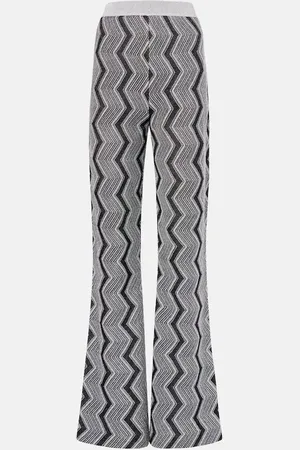 Missoni Zig Zag lame wide-leg pants