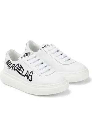 Maison Margiela Logo leather sneakers