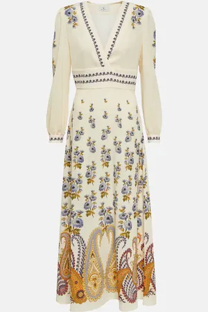 Etro Paisley midi dress