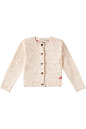 Scotch&Soda Cotton-blend boucle cardigan