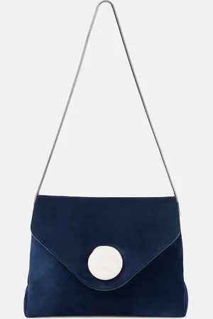 Khaite Bobbi suede shoulder bag