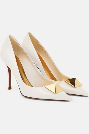 VALENTINO GARAVANI One Stud patent leather pumps