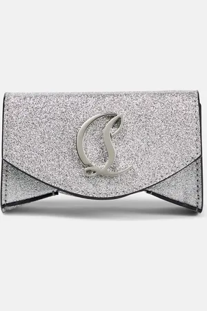 Christian Louboutin Loubi54 Mini glitter shoulder bag