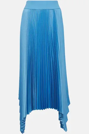 Joseph Ade plisse midi skirt