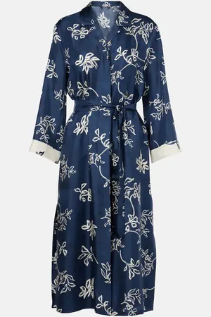 Max Mara Timeo printed twill wrap dress