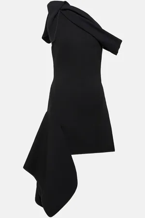MATICEVSKI Rigor asymmetric crepe minidress