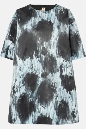 Marni Leopard-print duchesse satin minidress