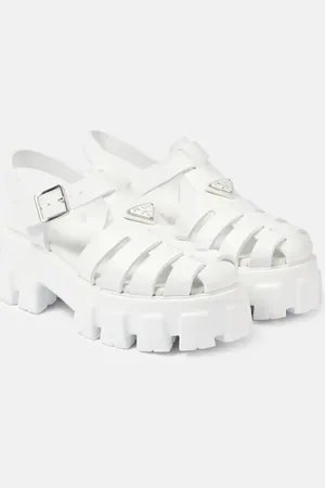 Prada Monolith platform sandals