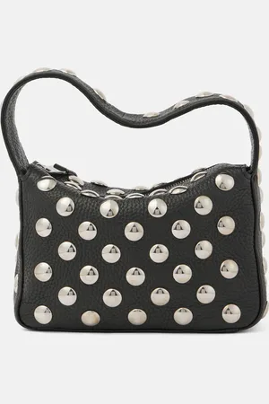 Khaite Elena Small studded leather shoulder bag