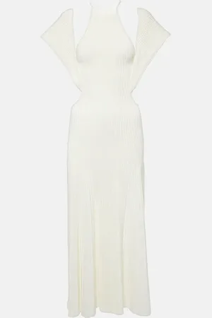 Chloé Cutout wool maxi dress
